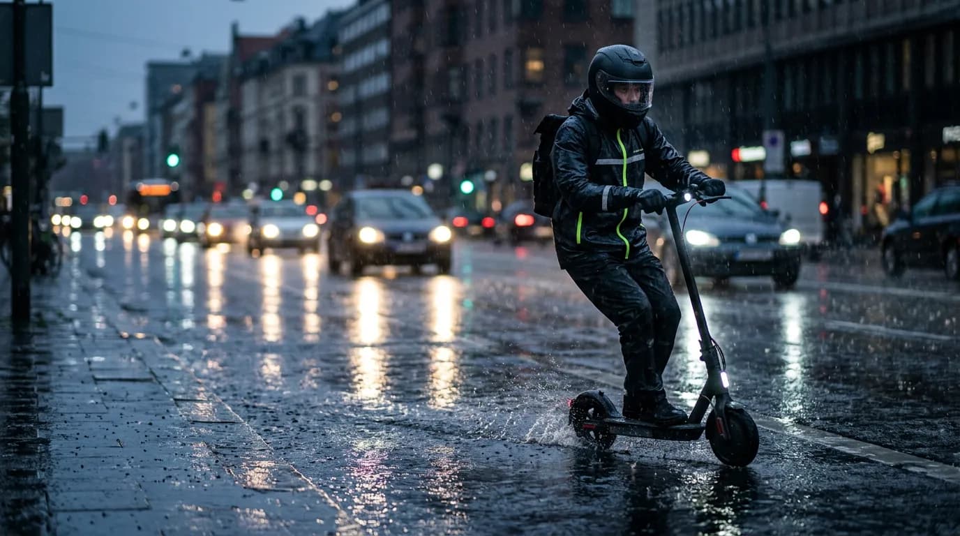 The Brutal Truth About Riding Your Electric Scooter in the Rain