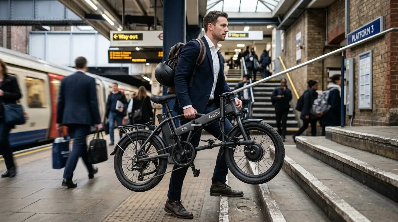The Reality of Carrying a 60lb Folding Ebike on Daily Commutes