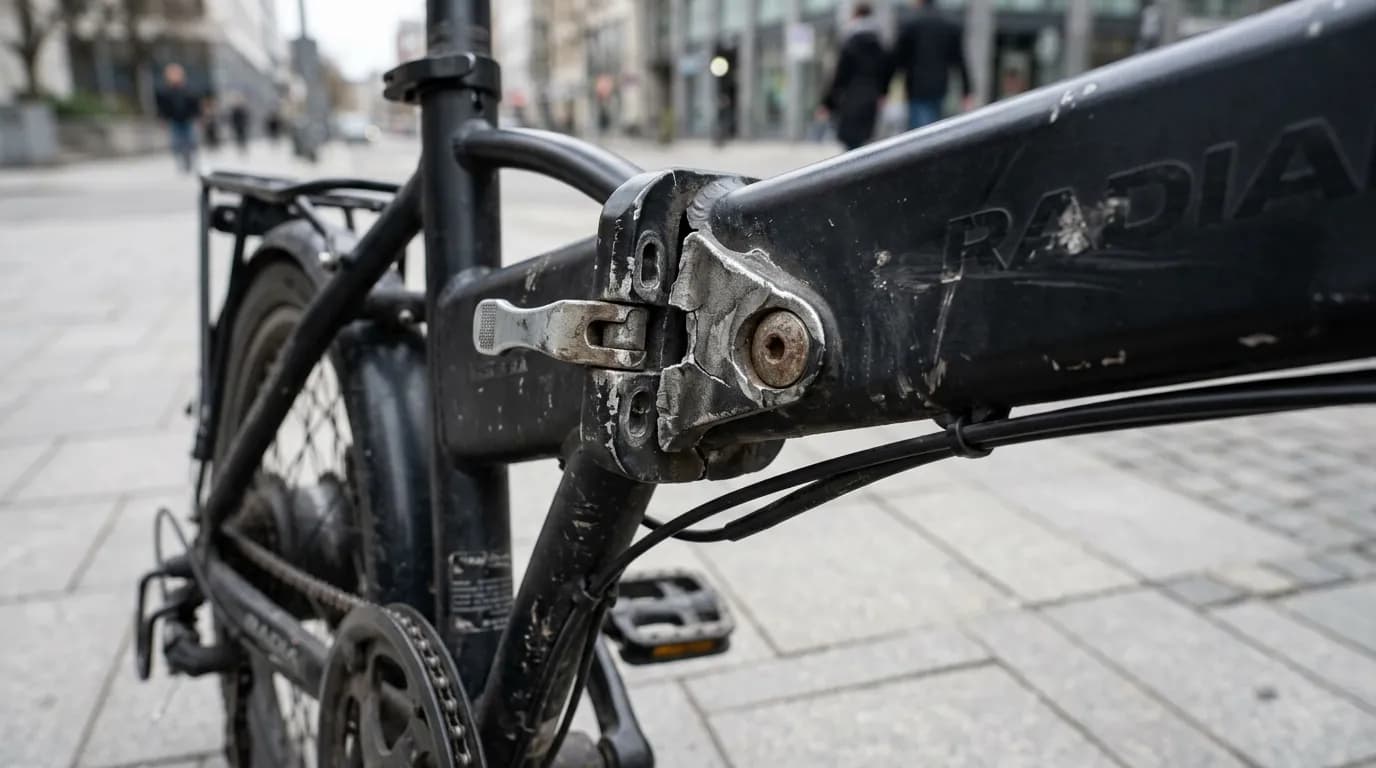 Why Folding Electric Bike Hinges Fail After 2 Years of Daily Use