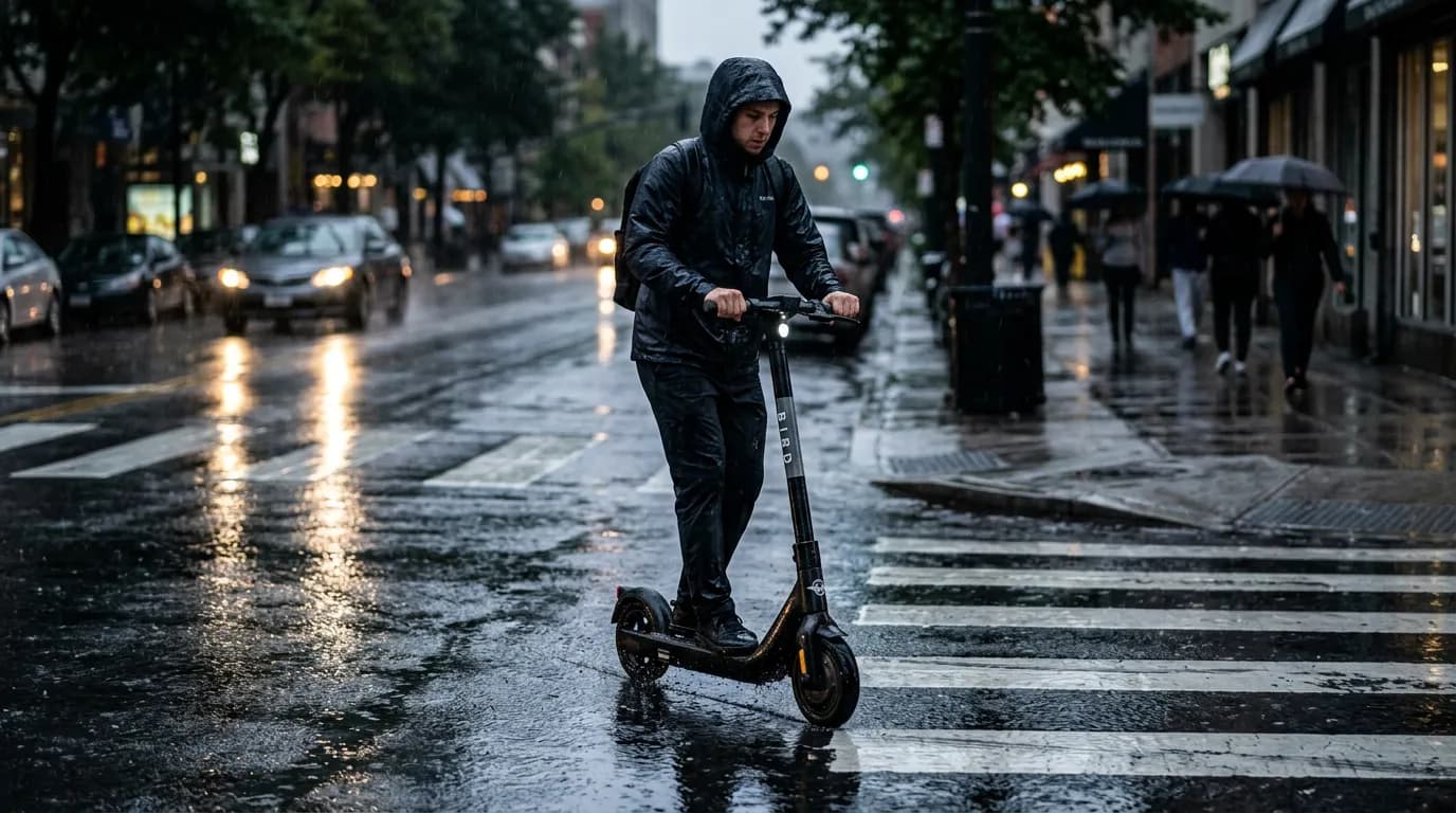 5 Hidden Risks of Riding Electric Scooters in the Rain Nobody Mentions