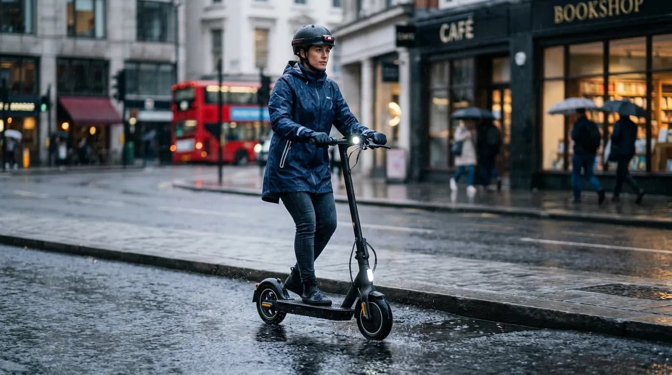 Can electric scooters handle rain and puddles safely