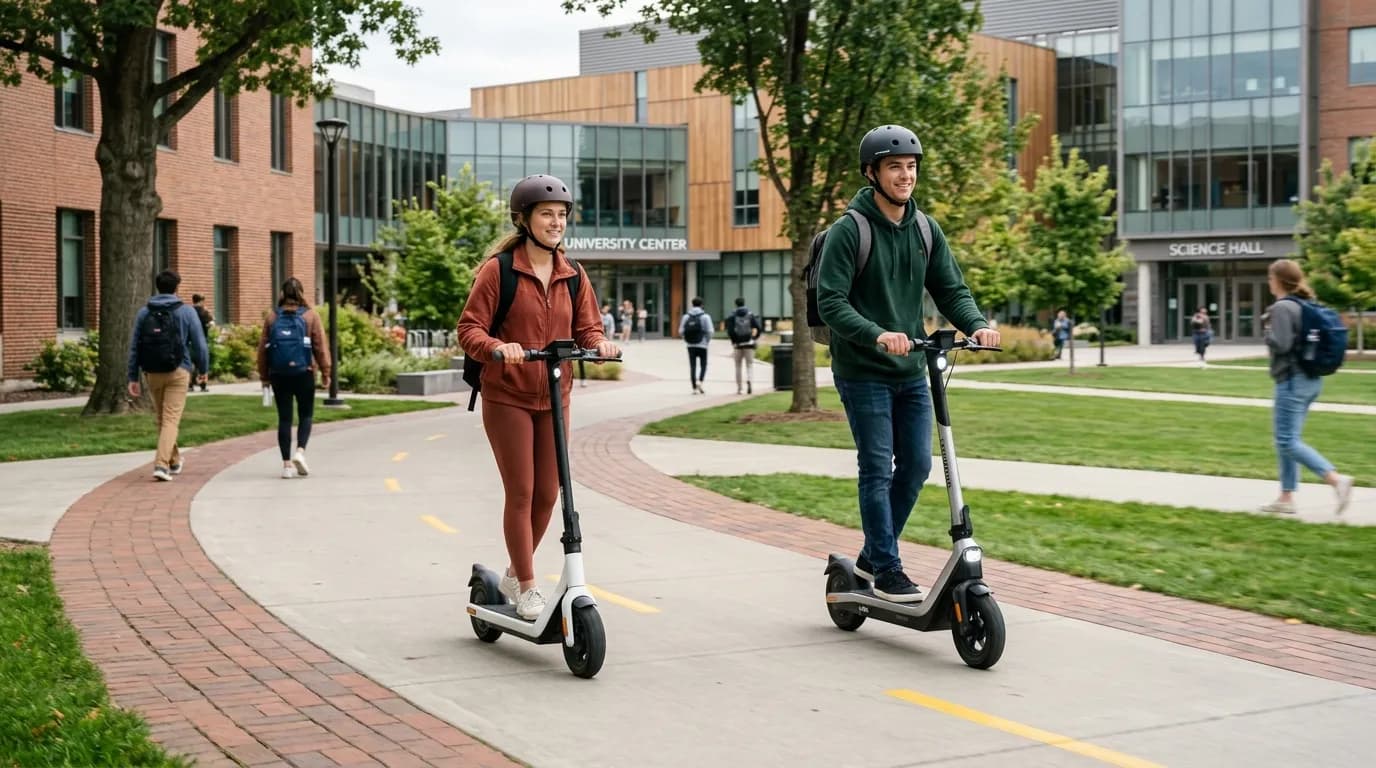 7 Best Electric Scooters for College Students to Get Across Campus