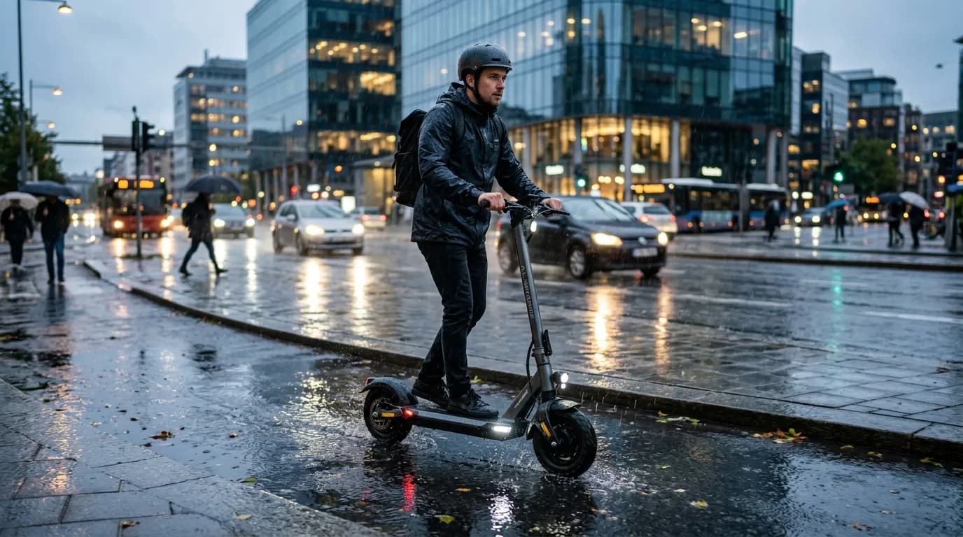 7 Best Waterproof Electric Scooters for All Weather Commuting