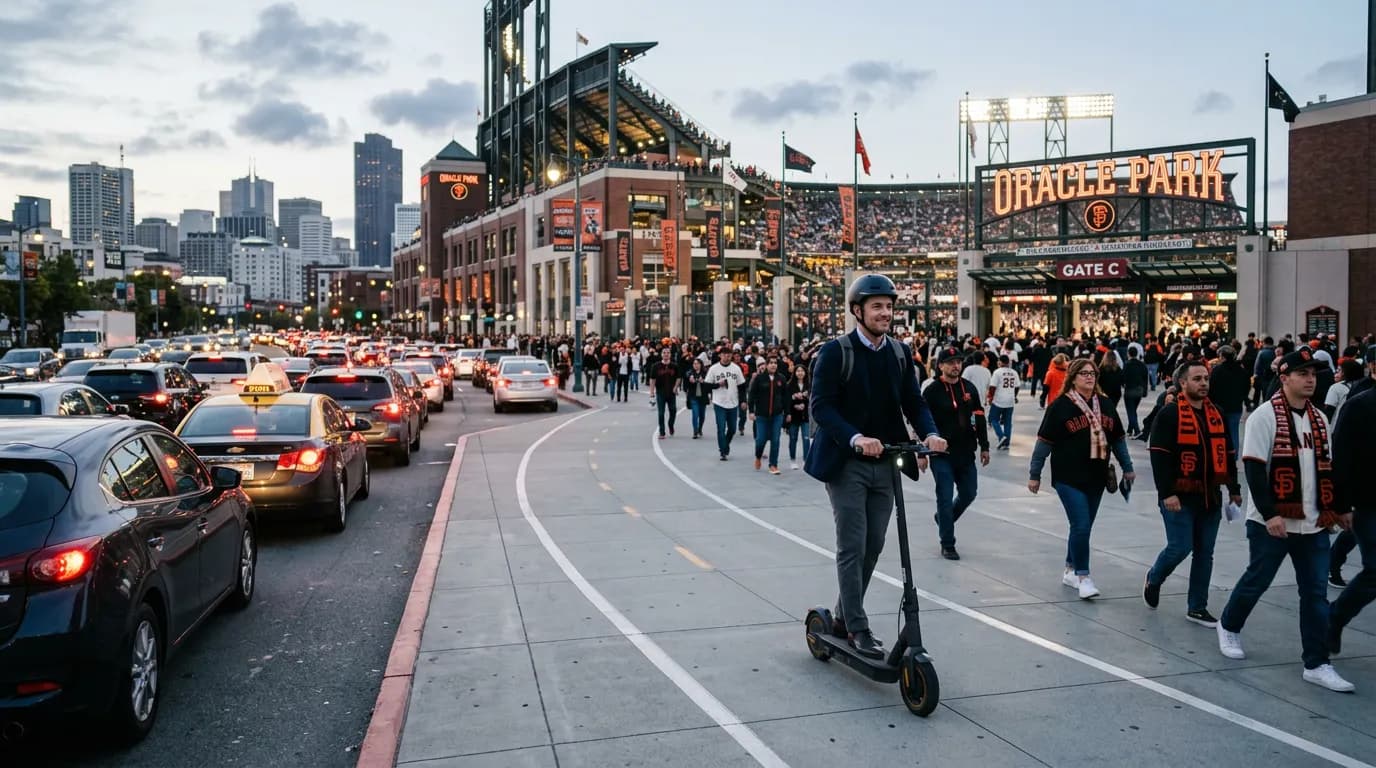 5 Ways Electric Scooters Beat Stadium Traffic During Major Sporting Events
