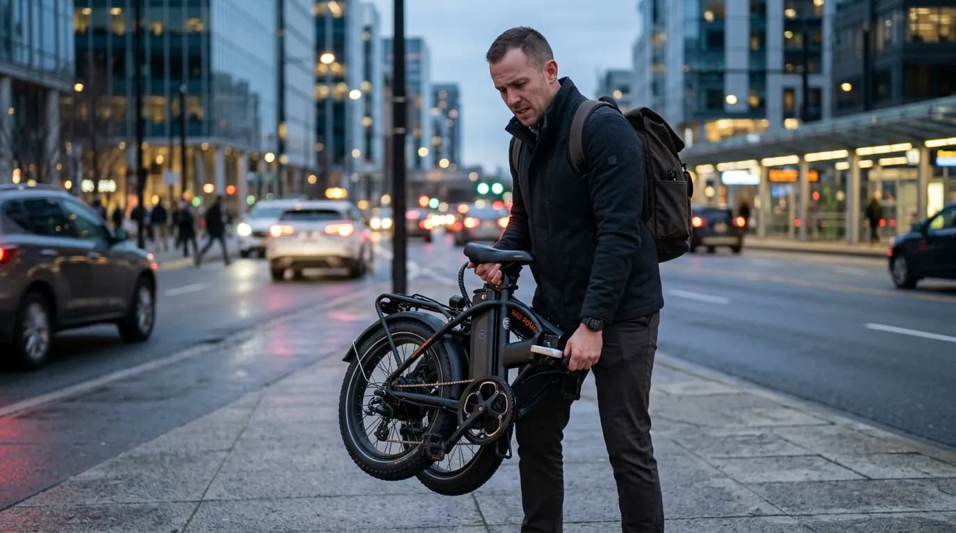 Why Your Folding Electric Bike Feels Heavy After Two Weeks of Commuting
